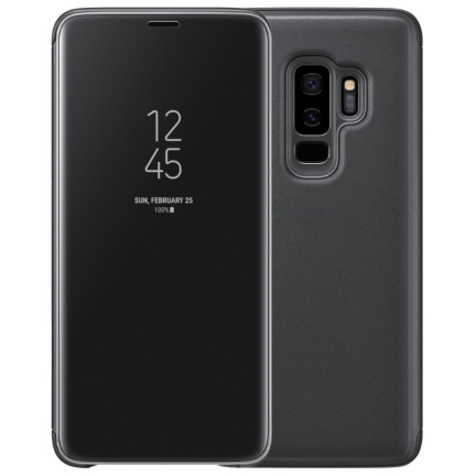 Купить Чехол Galaxy S9 Plus Clear View Cover Black Чехол Galaxy S9 Plus Clear View Cover Black