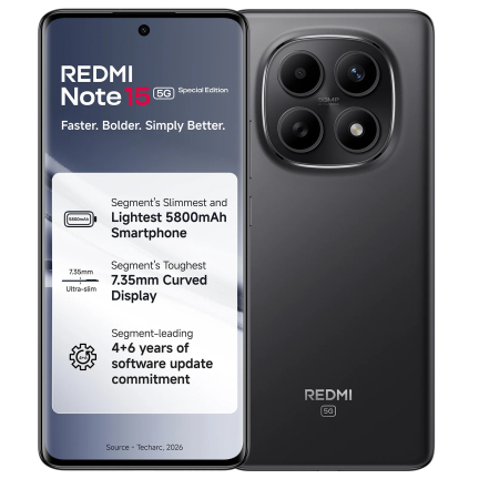 Xiaomi Redmi Note 15 SE 5G 8/128GB Carbon Black (Global)